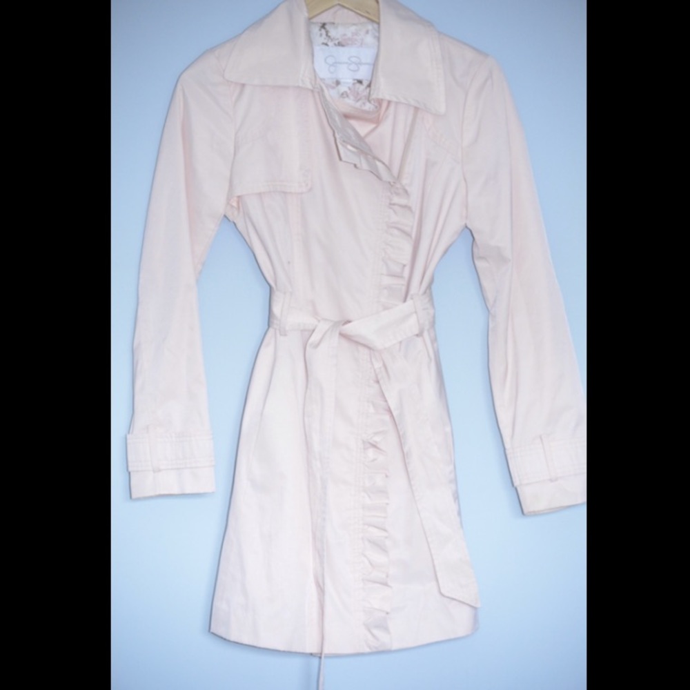 Pink Jessica Simpson Rain Jacket